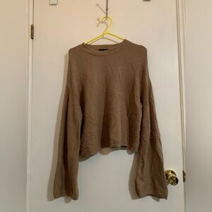 Tan sweater